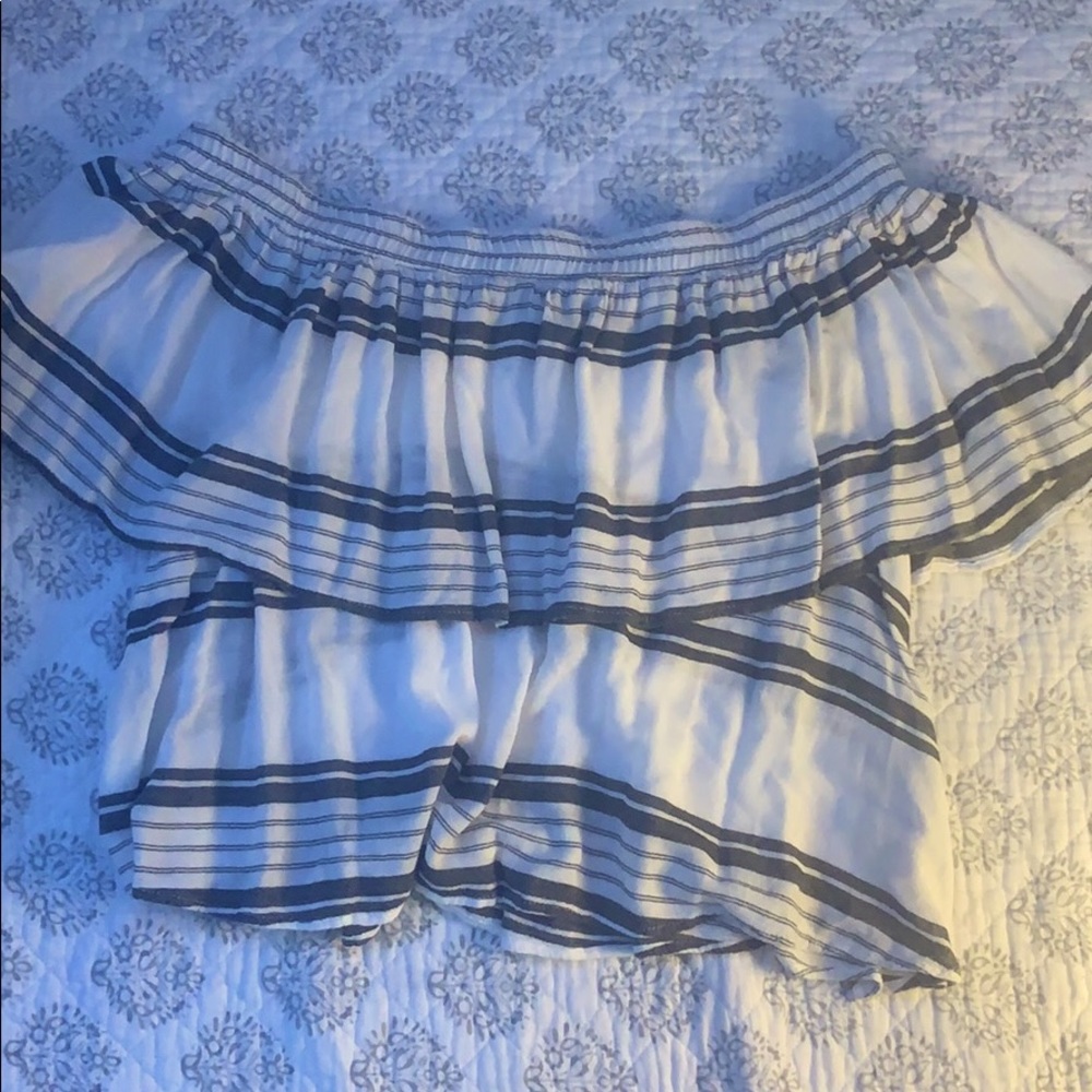 Horizontal striped top
